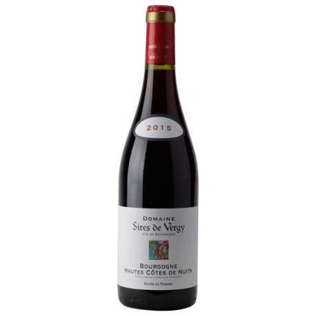 BOURGOGNE HAUTES CÔTES DE NUITS DOMAINE SIRES DE VERGY 2015