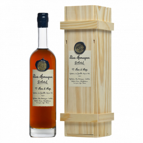 Armagnac Delord Bas Armagnac 15 Ans d'âge Coffret Bois