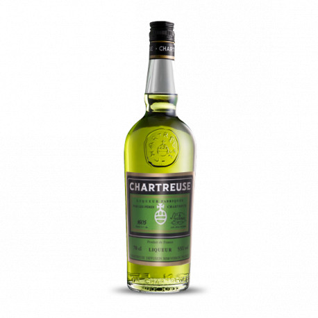 Chartreuse française Distillerie de Voiron Verte 1968/1976 en boîte d'origine
