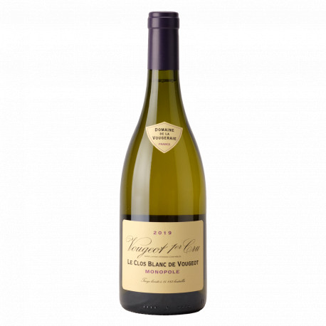 Domaine de la Vougeraie Vougeot Premier Cru Le Clos Blanc de Vougeot Monopole 2019