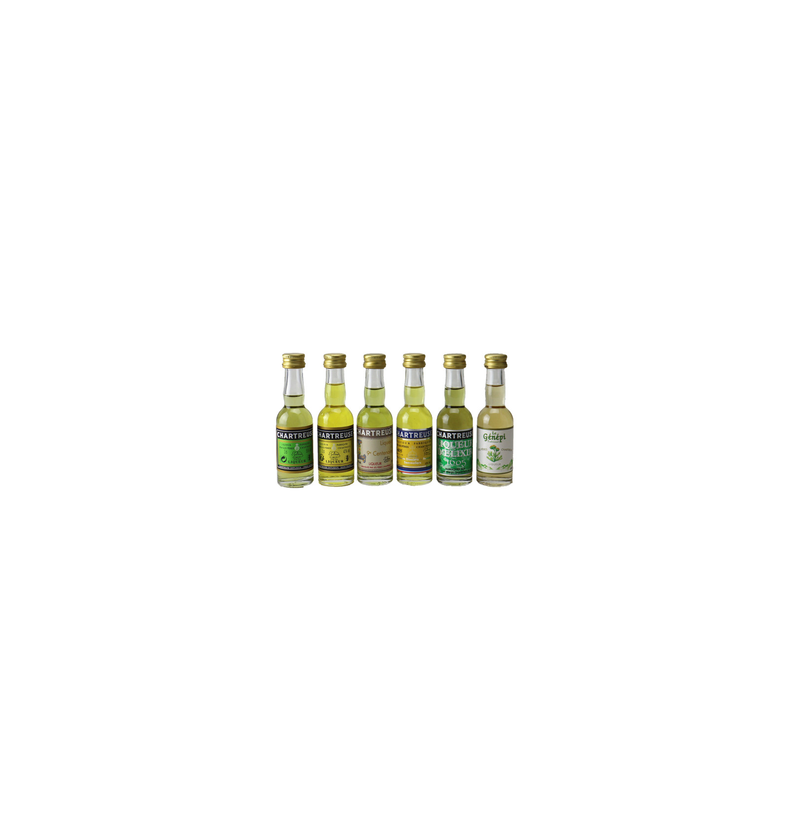 Coffret 6 Mignonettes de Chartreuse