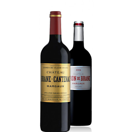 CAISSE n°2: Château Brane-Cantenac 2005 + 4 Baron de Brane 2006