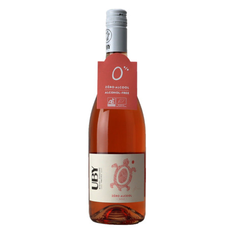 Domaine UBY Bio Zéro Alcool Rosé