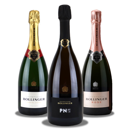 Champagne Bollinger Coffret Découverte PN AYC18, Brut Rosé, Spéciale Cuvée