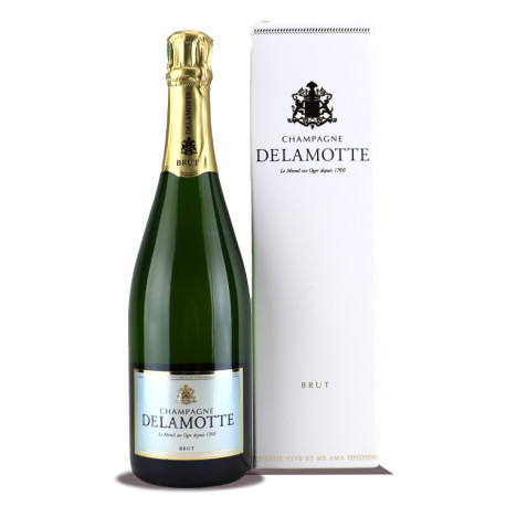 Champagne Delamotte Brut en étui