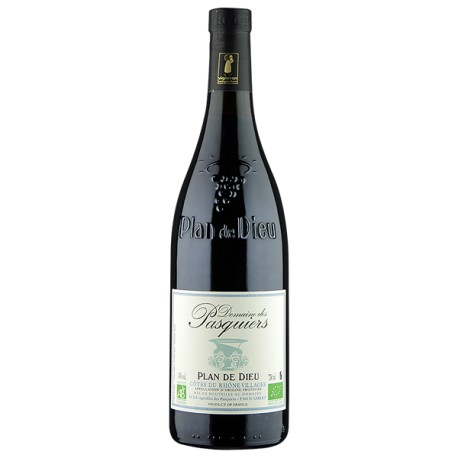 Domaine des Pasquiers Côtes du Rhône Villages Plan de Dieu Rouge 2022