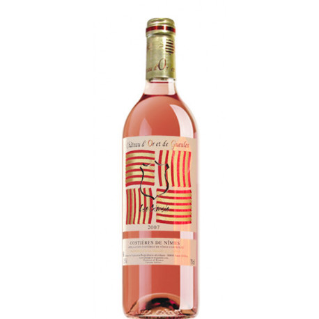 COSTIERES DE NÎMES CHÂTEAU D'OR ET DE GUEULES Les Cimels Rosé