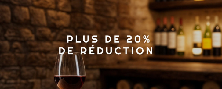 Plus de 20% de réduction !